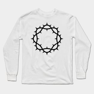 Crown of thorns of the Lord and Savior Jesus Christ. Long Sleeve T-Shirt